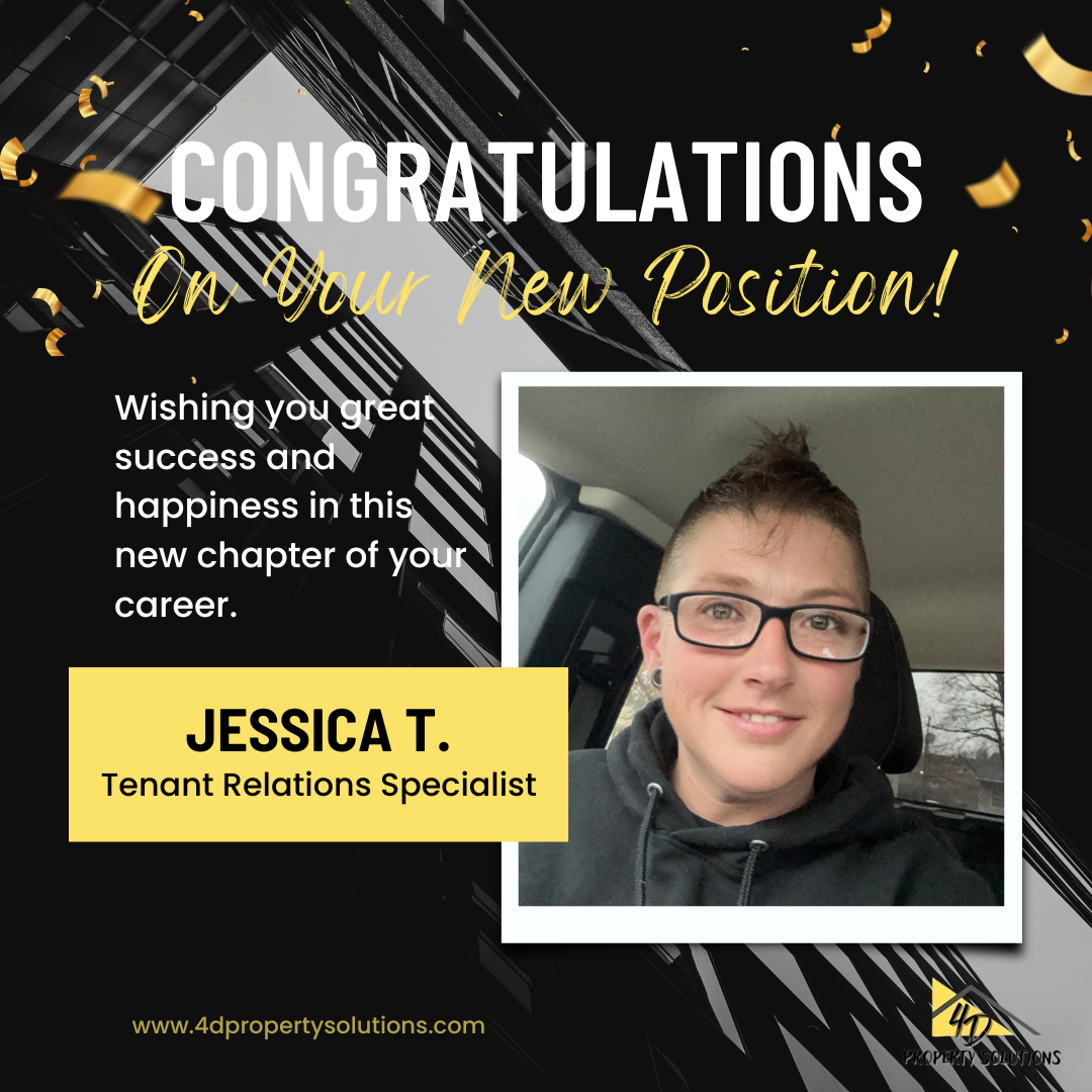 Congratulations on your new position, Jess! 💪